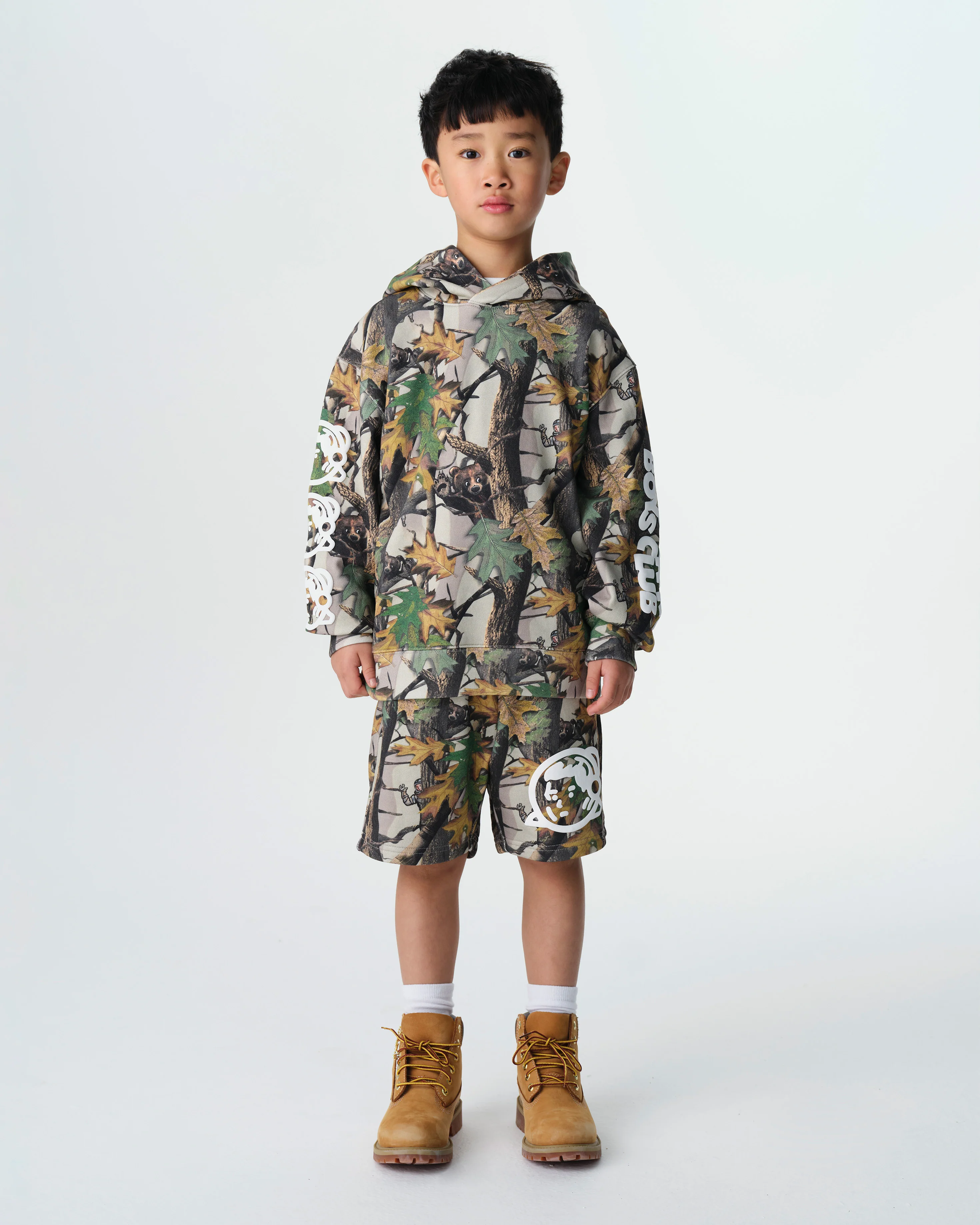 KIDS TREE CAMO POPOVER HOOD - MULTI - Image 3