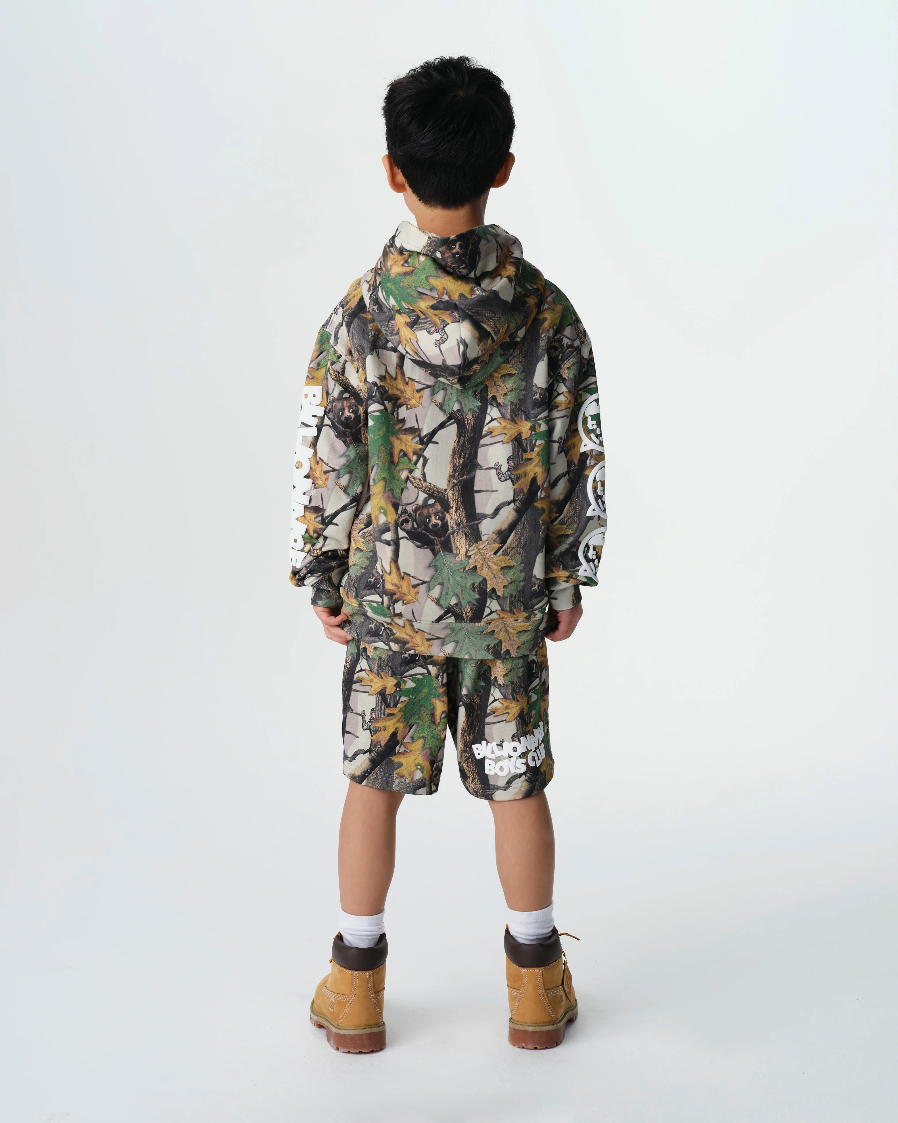 KIDS TREE CAMO POPOVER HOOD - MULTI - Image 4