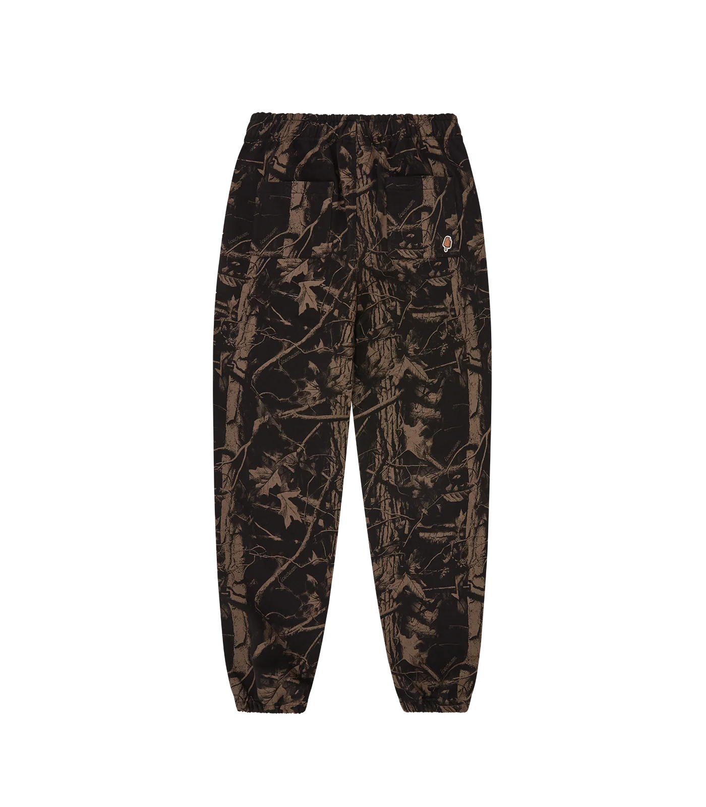 TREE CAMO SWEATPANTS - BLACK - Image 4