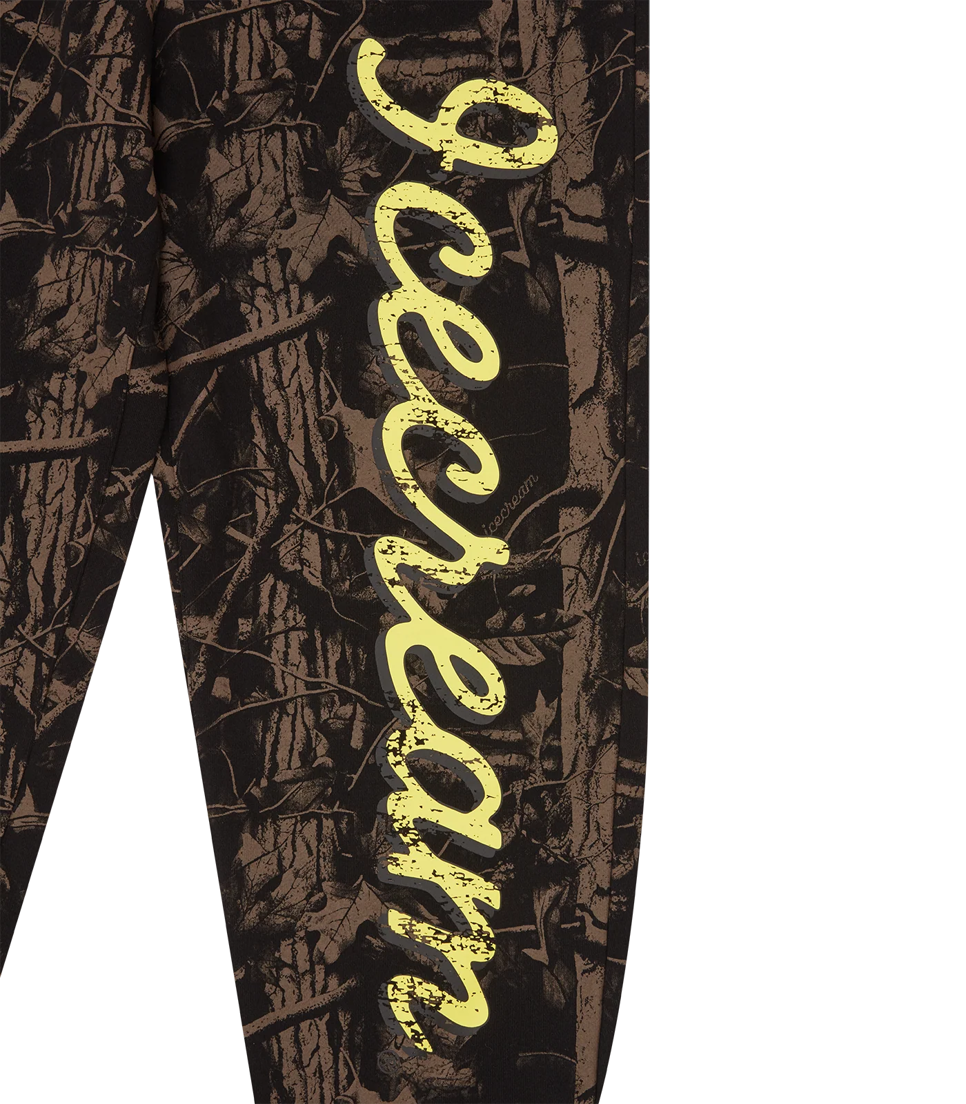 TREE CAMO SWEATPANTS - BLACK - Image 5