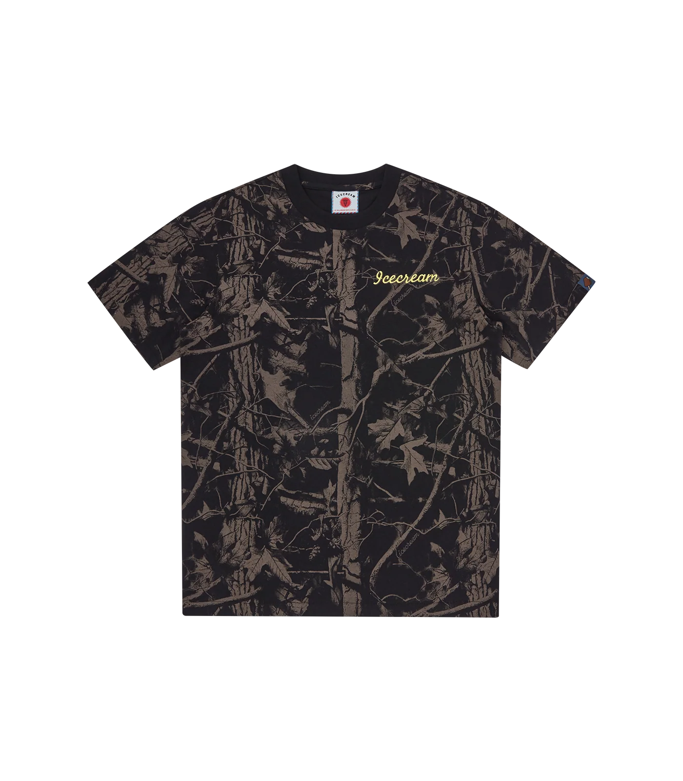 TREE CAMO T-SHIRT - BLACK