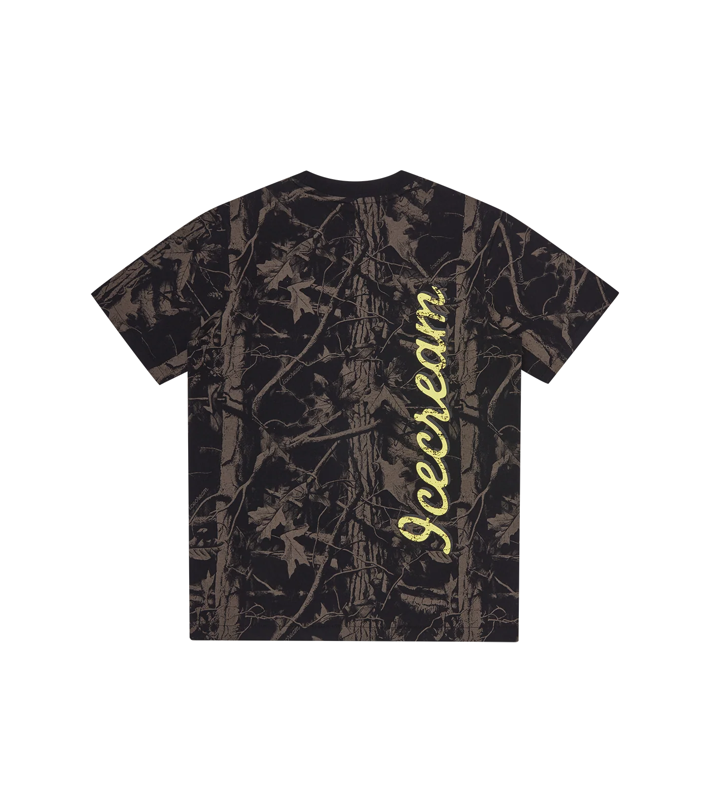 TREE CAMO T-SHIRT - BLACK - Image 2