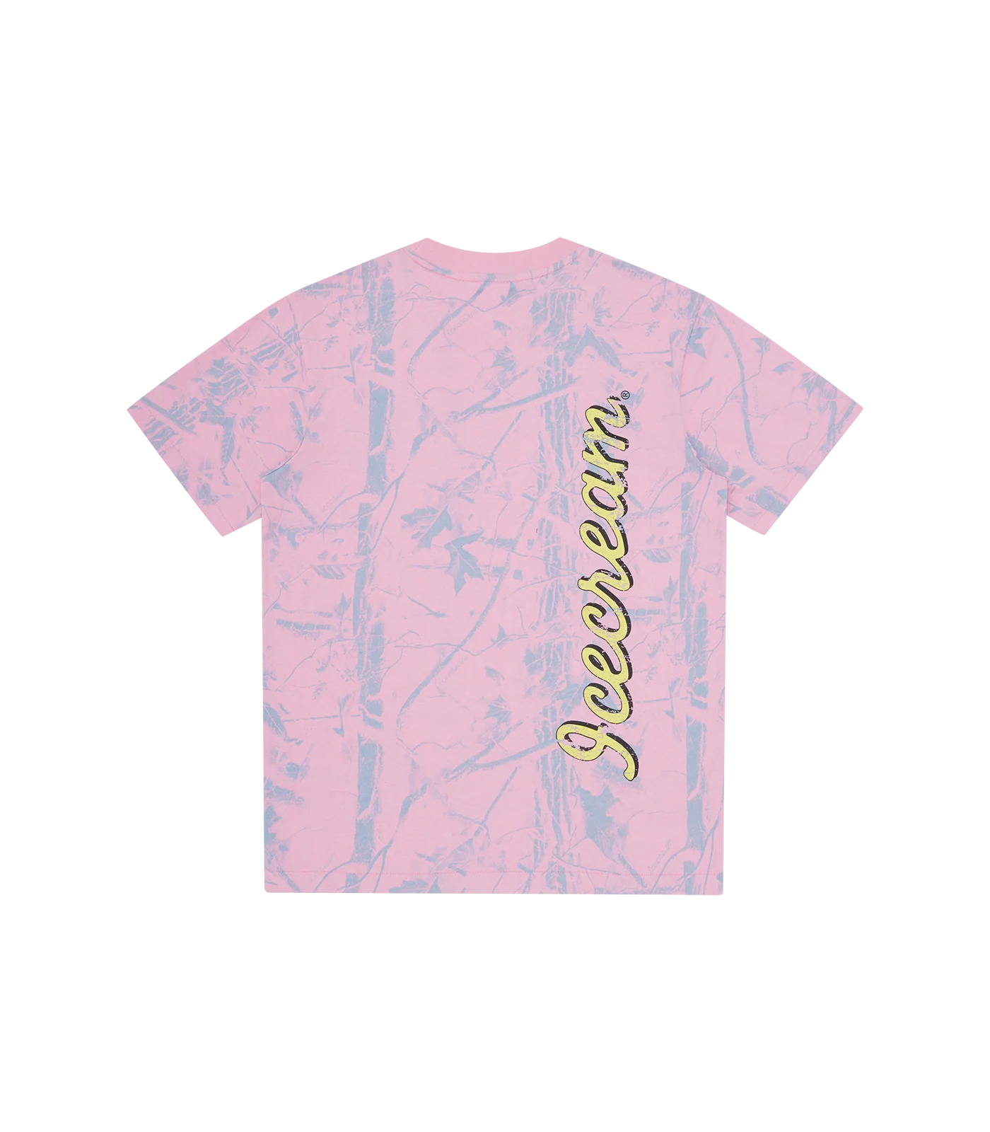 TREE CAMO T-SHIRT - PINK - Image 3