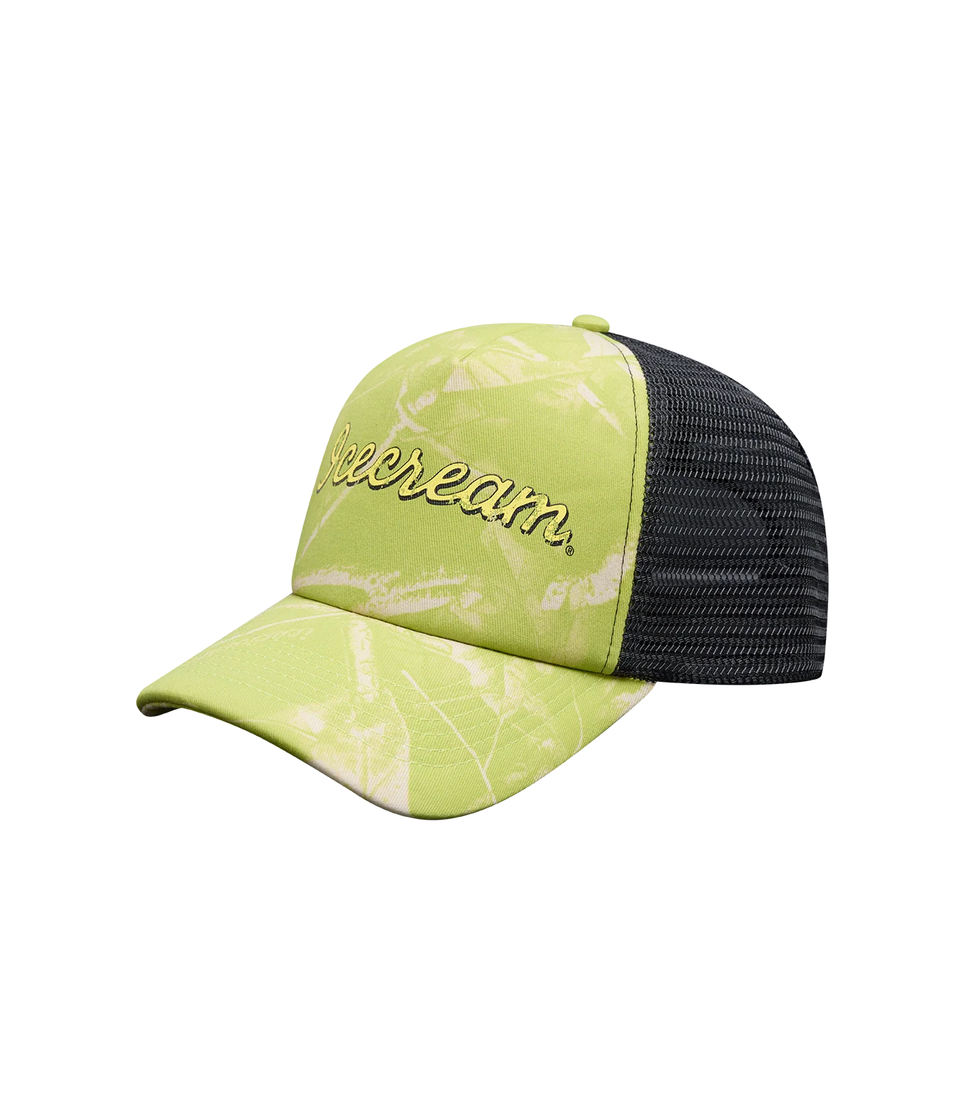 TREE CAMO TRUCKER CAP - GREEN
