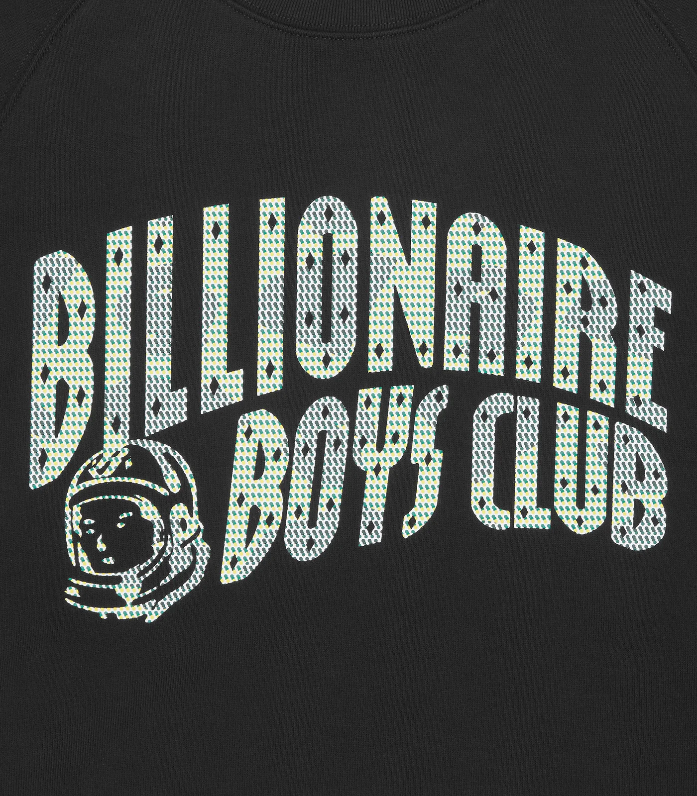 TRI-TONE ARCH LOGO CREWNECK - BLACK - Image 3