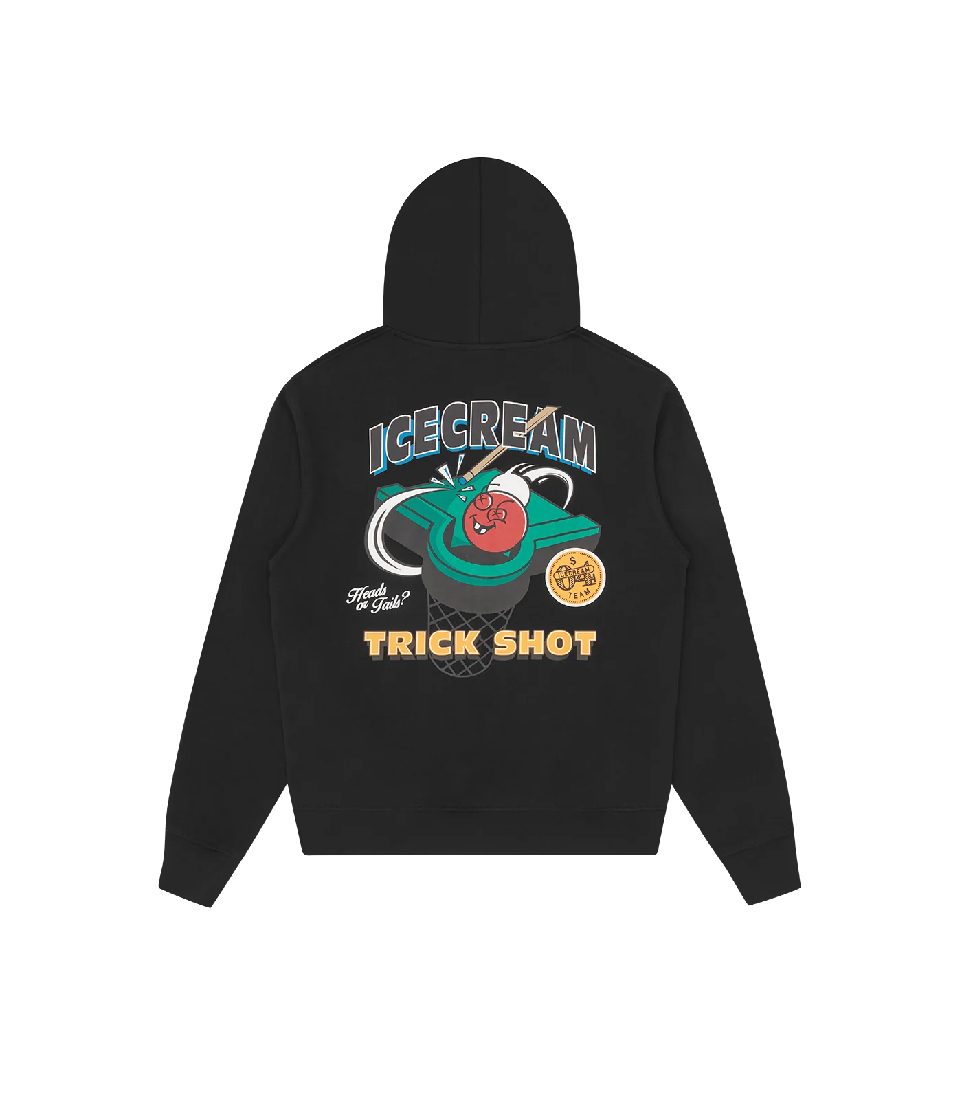TRICK SHOT POPOVER HOOD - BLACK - Image 2