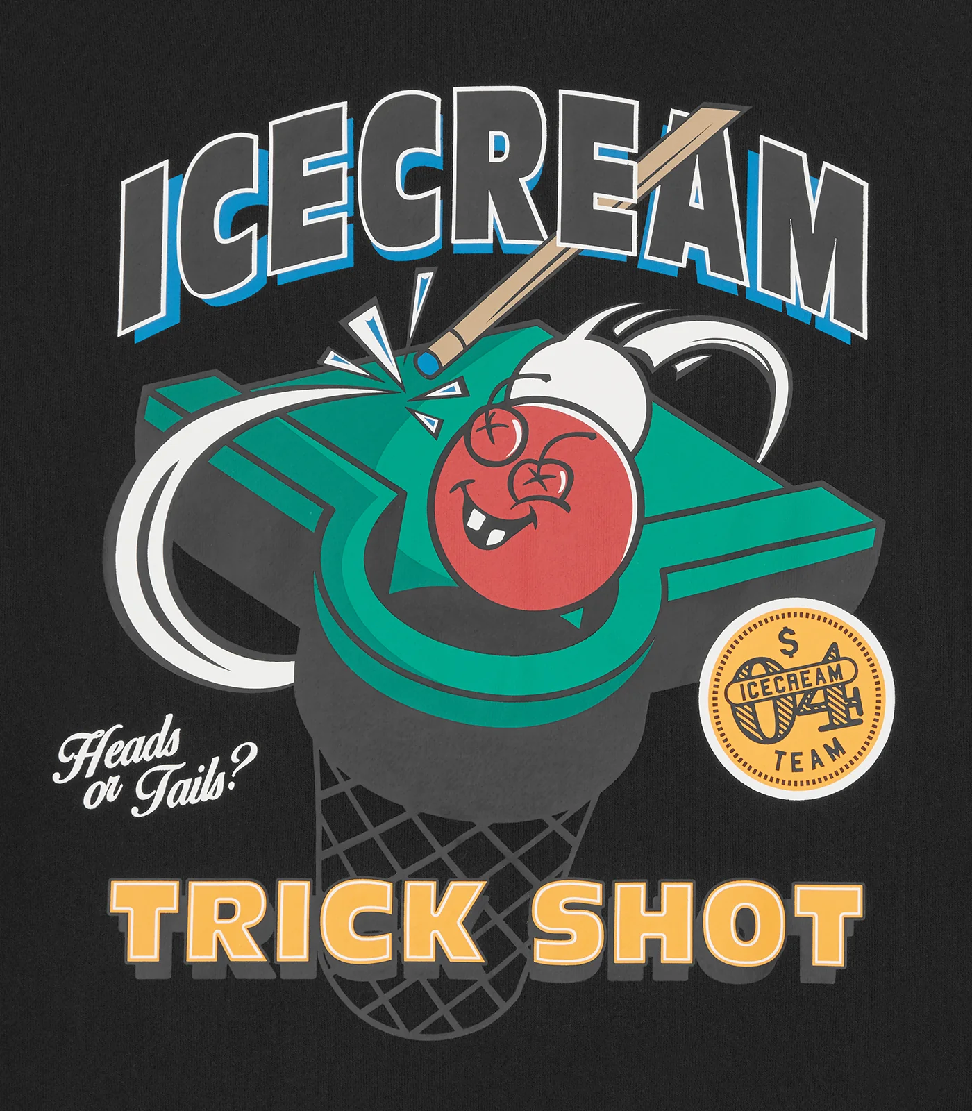 TRICK SHOT POPOVER HOOD - BLACK - Image 5