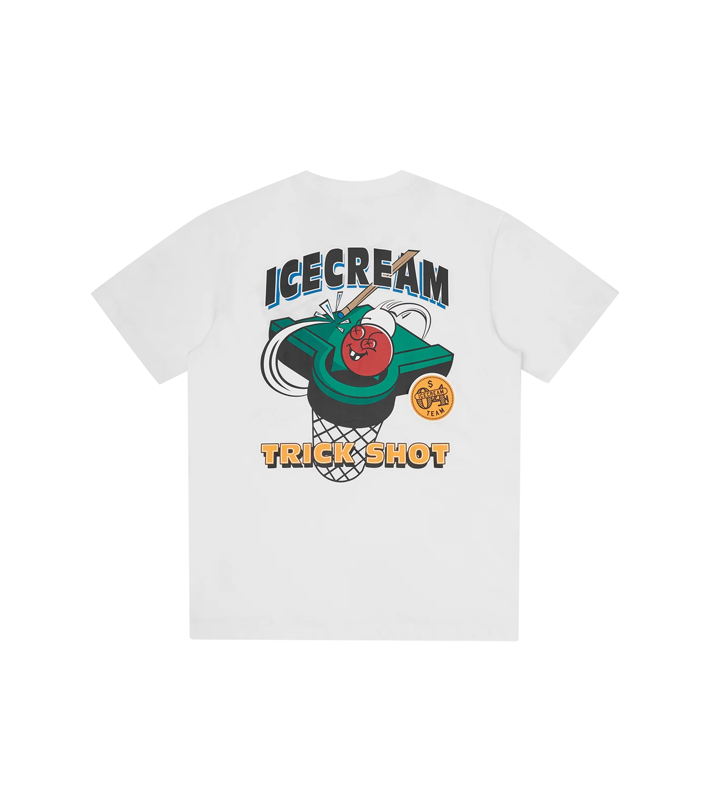 TRICK SHOT T-SHIRT - WHITE - Image 2