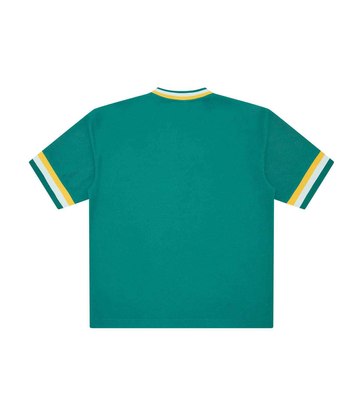 V-NECK SPORTS JERSEY - GREEN - Image 3