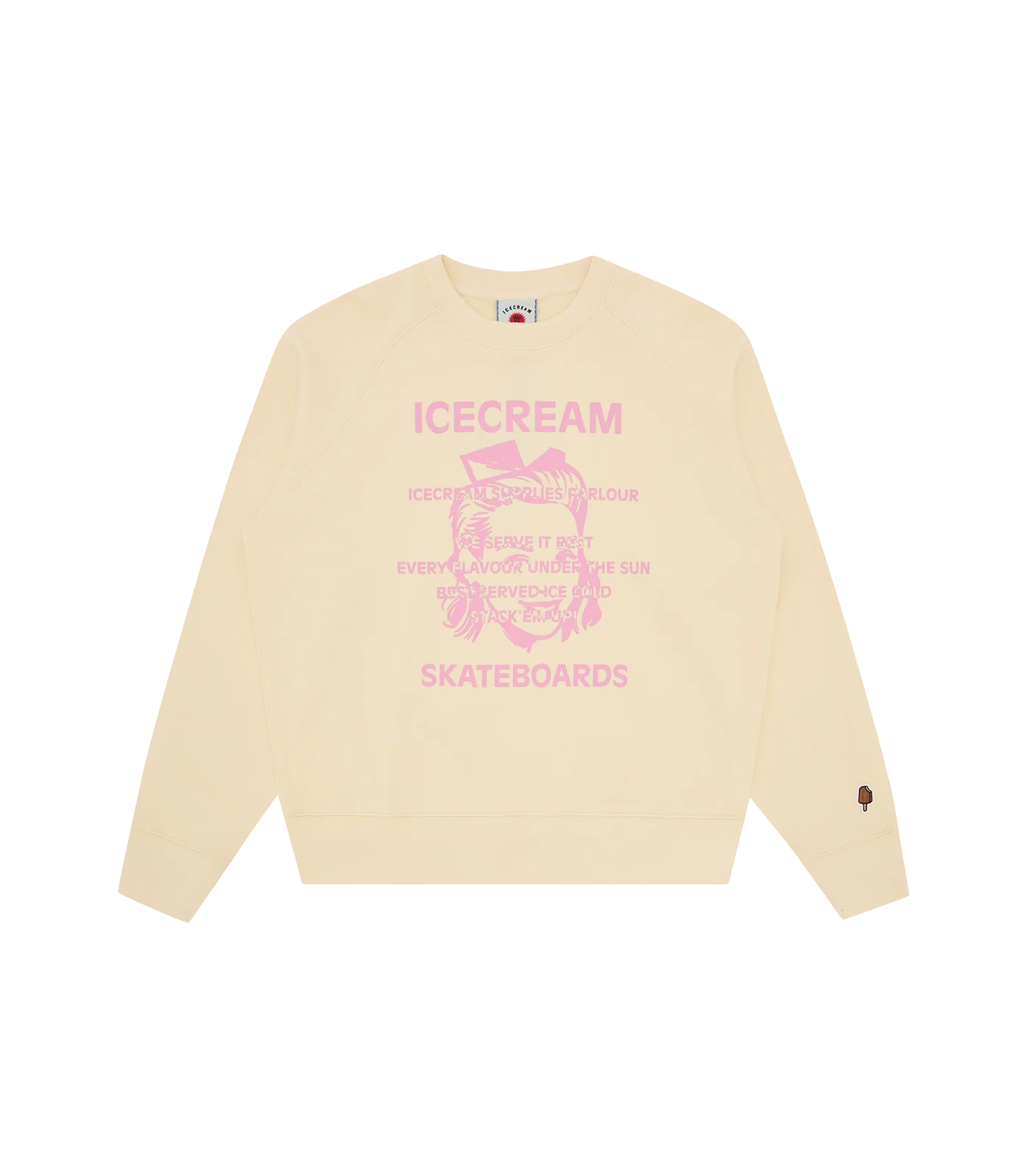 WAITRESS CREWNECK - ECRU