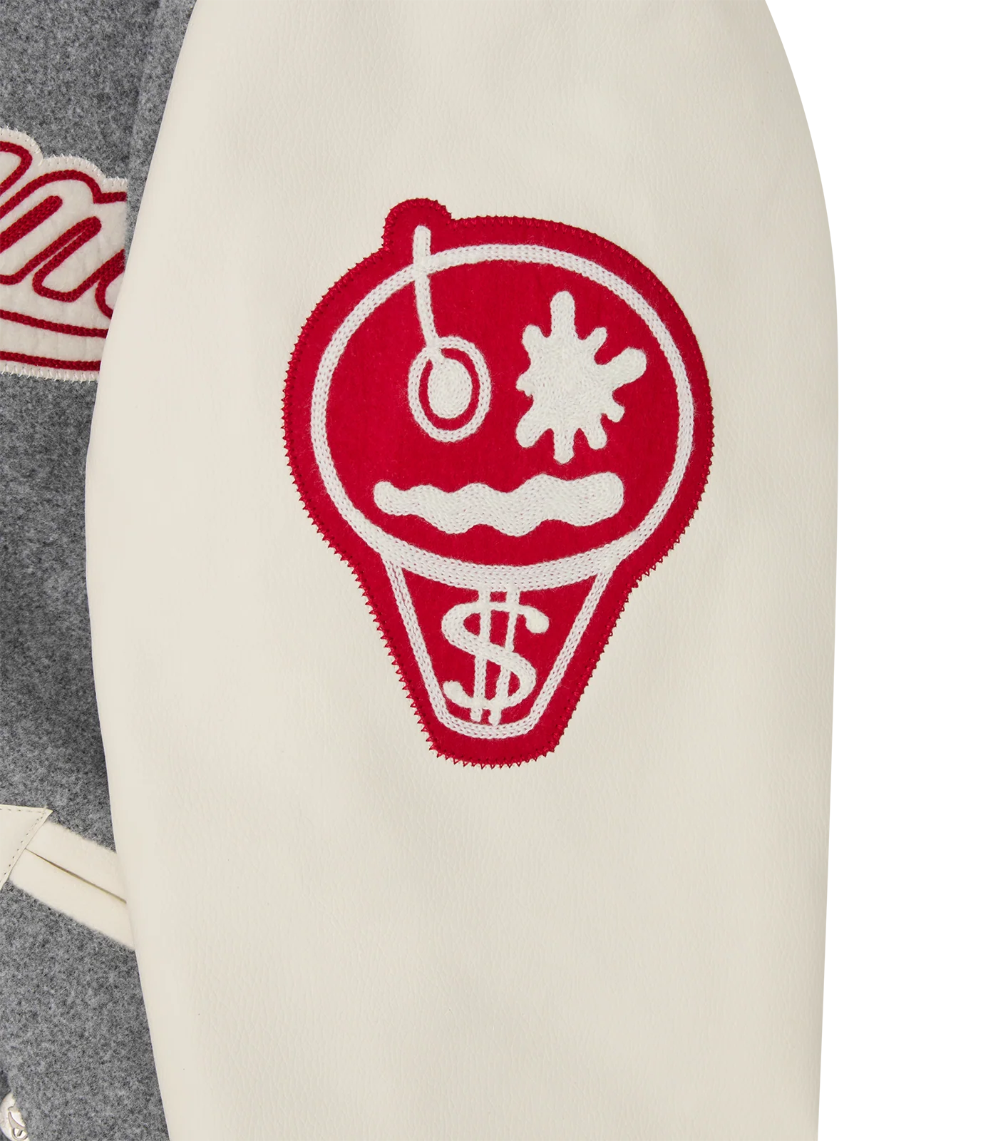 WAITRESS VARSITY JACKET - GREY - Image 10