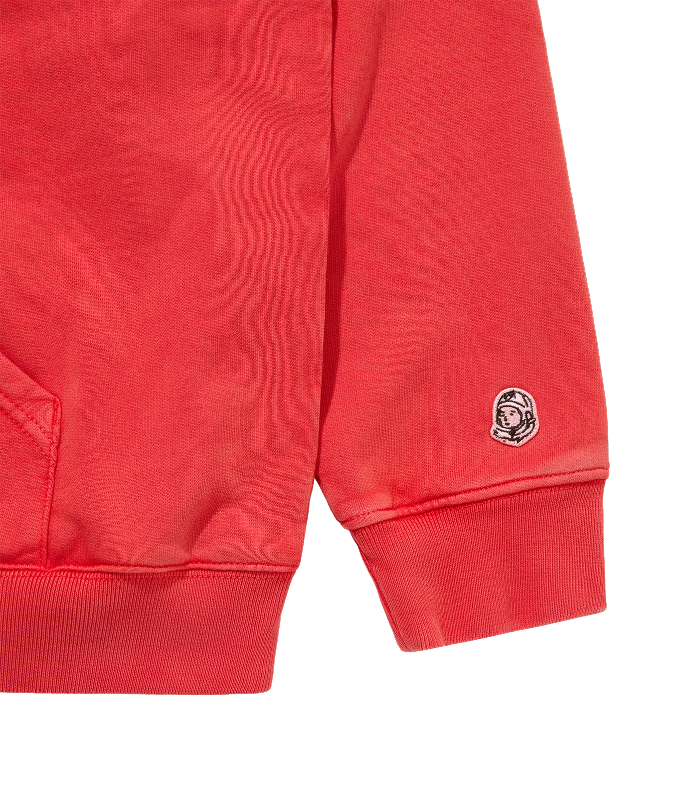 WASHED ARCH LOGO POPOVER HOOD - RED - Image 4