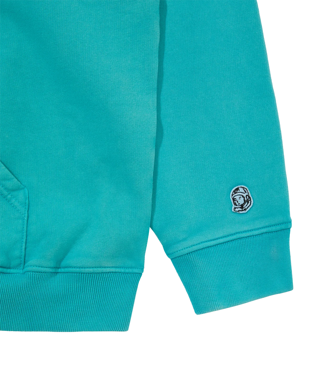 WASHED ARCH LOGO POPOVER HOOD - TEAL - Image 4