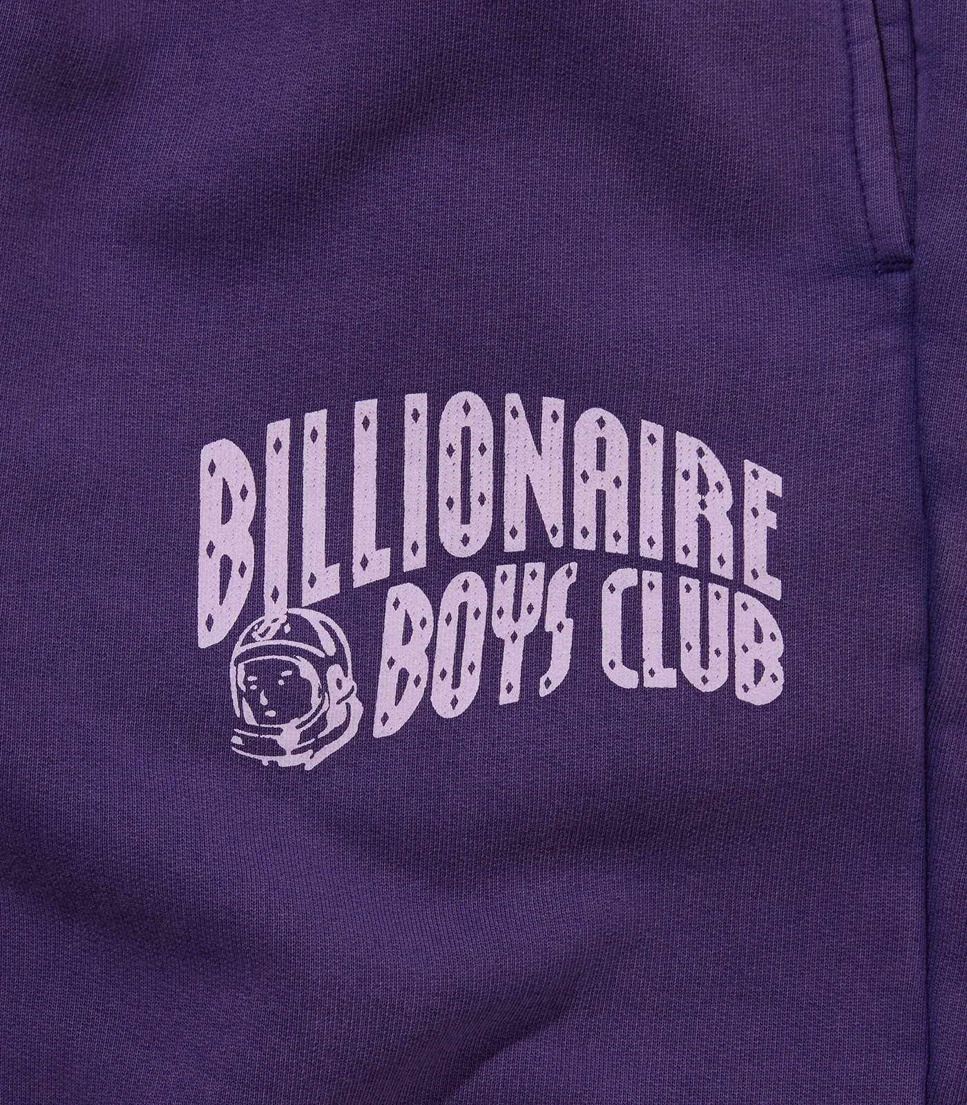 WASHED ARCH LOGO SHORTS - PURPLE - Image 3