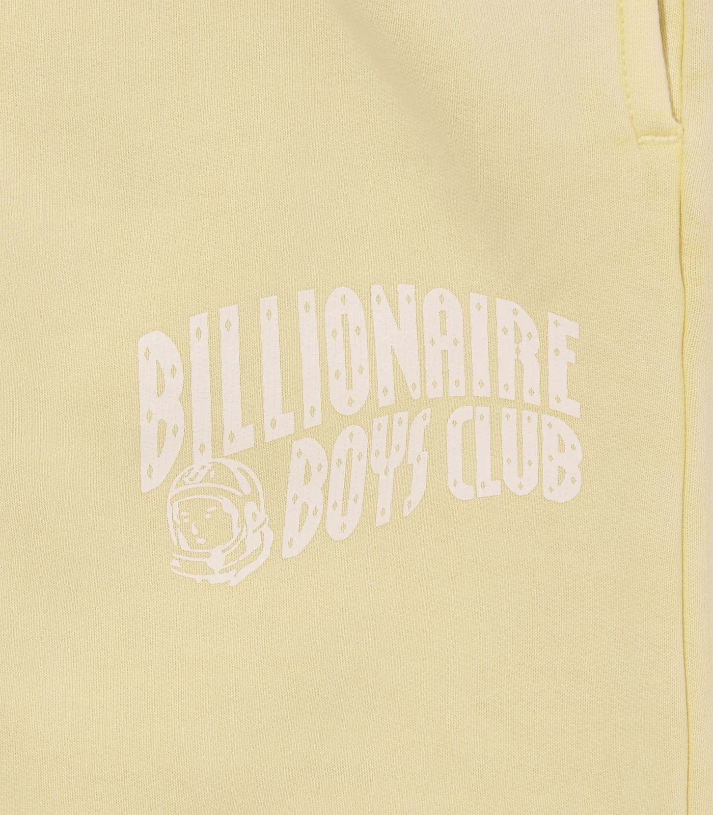 WASHED ARCH LOGO SWEATPANTS - PALE YELLOW - Image 3