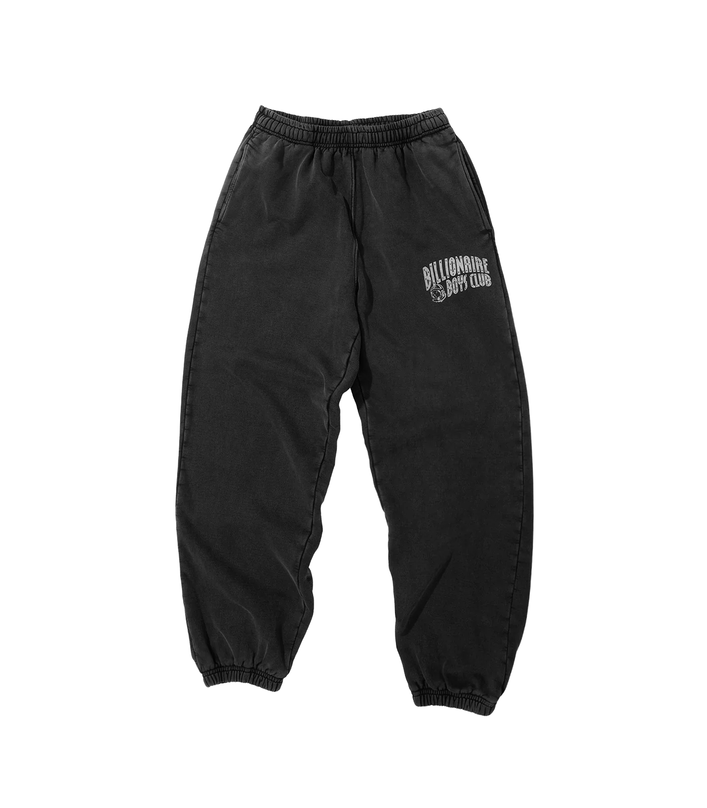 WASHED ARCH LOGO SWEATPANTS - WASHED BLACK