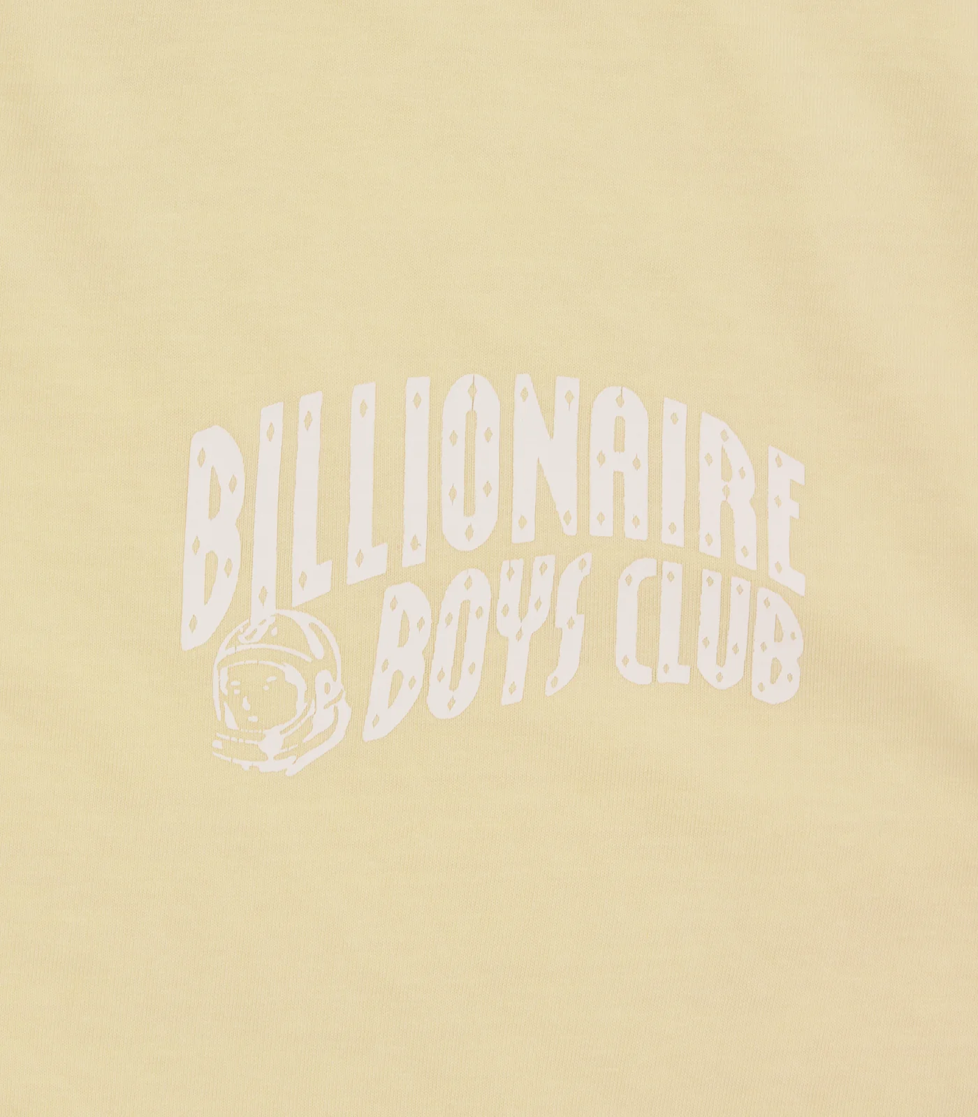 WASHED ARCH LOGO T-SHIRT - PALE YELLOW - Image 3