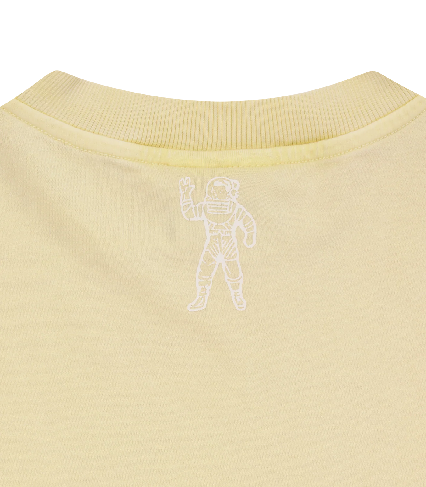 WASHED ARCH LOGO T-SHIRT - PALE YELLOW - Image 4