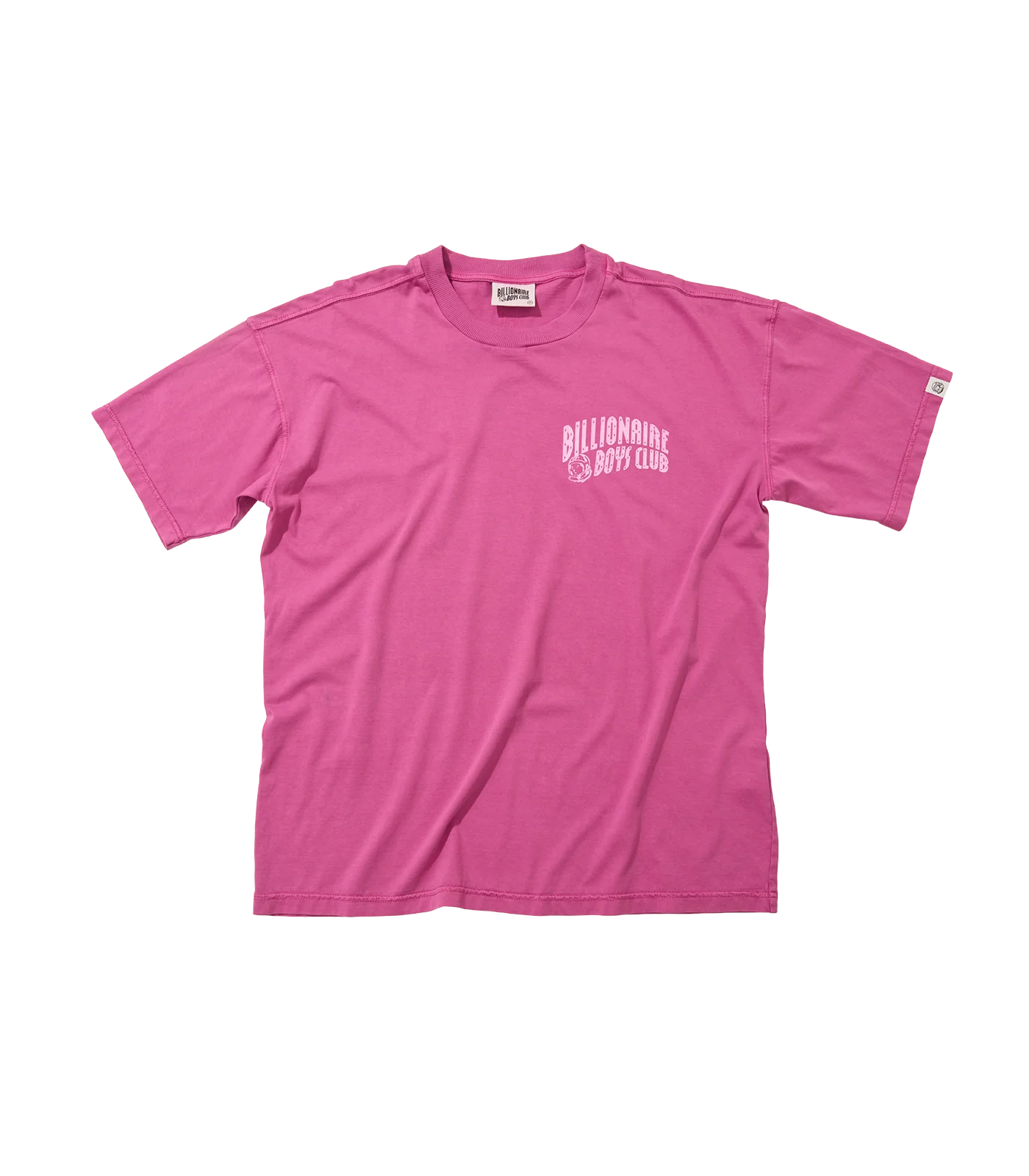 WASHED ARCH LOGO T-SHIRT - PINK