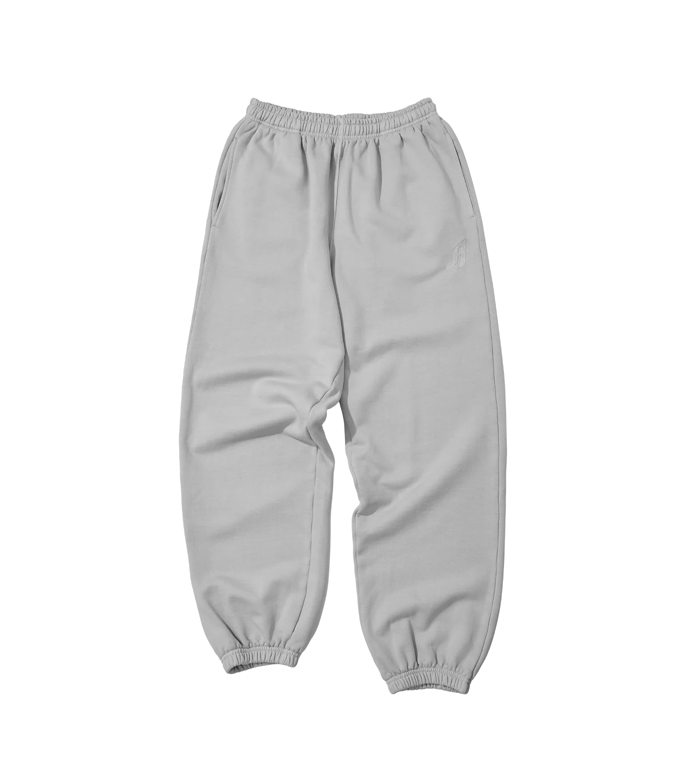 WASHED FLYING B SWEATPANTS - CHALK GREY