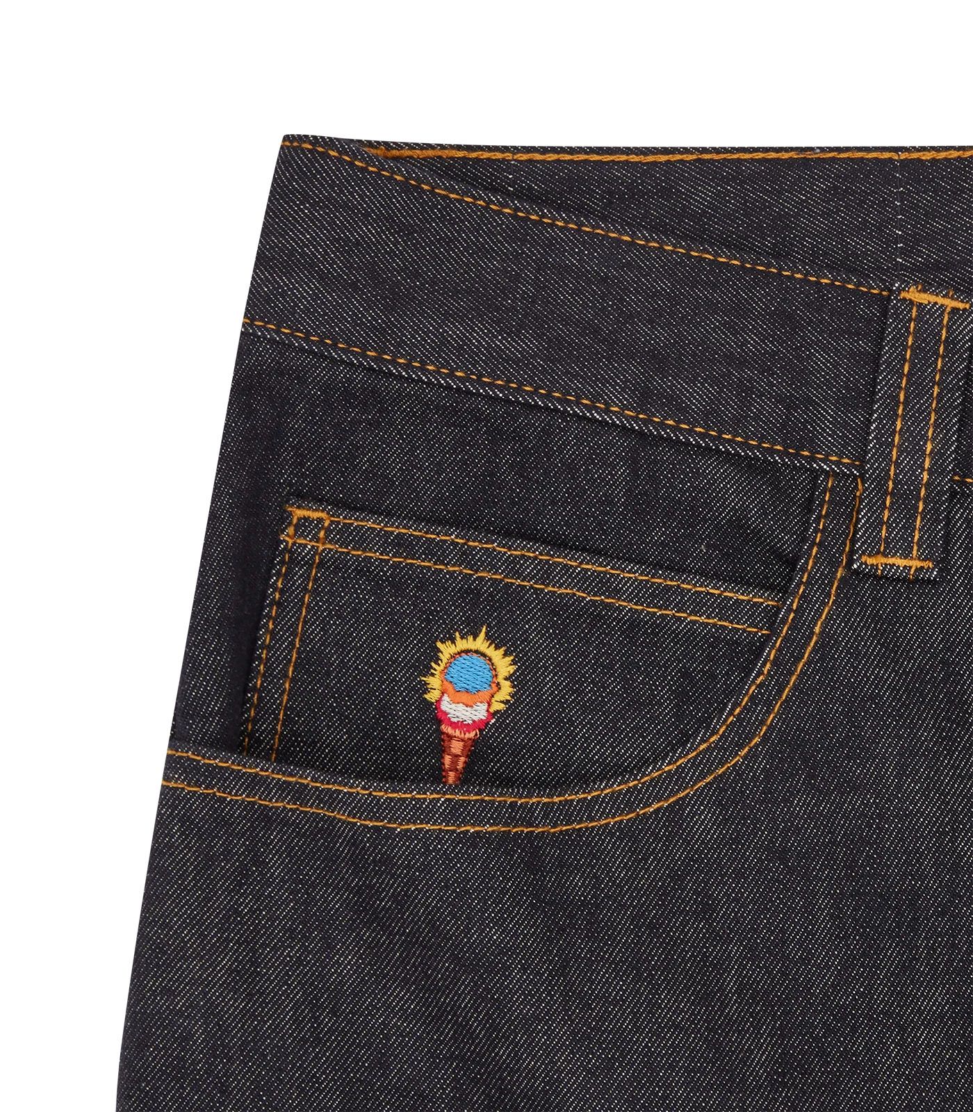 WESTERN DENIM PANTS - INDIGO - Image 5