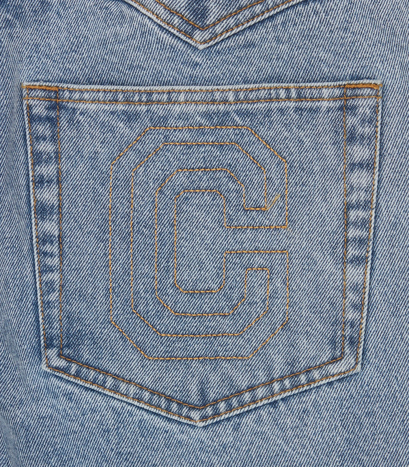 WESTERN DENIM PANTS - LIGHT WASH BLUE - Image 8