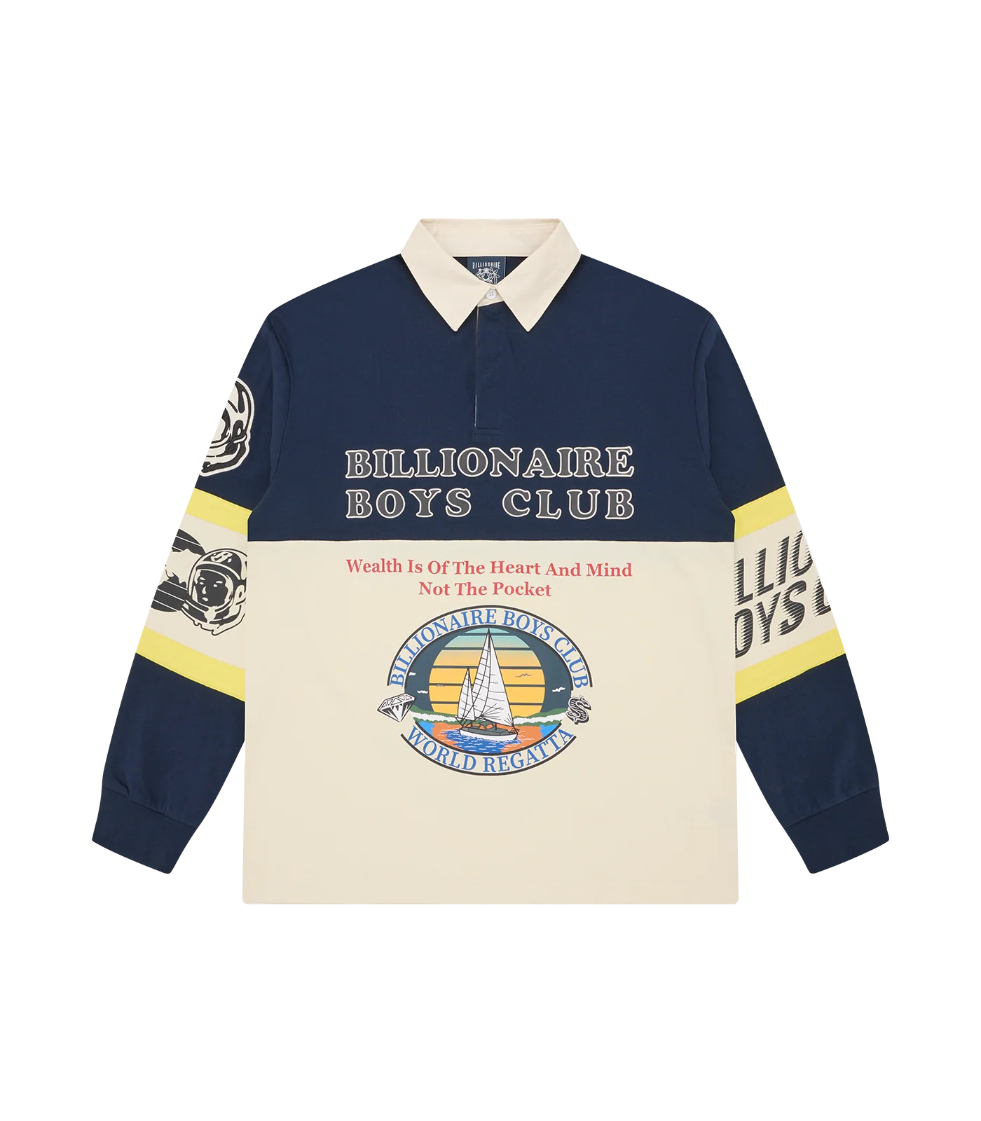 WORLD REGATTA OVERSIZED RUGBY SHIRT - MULTI