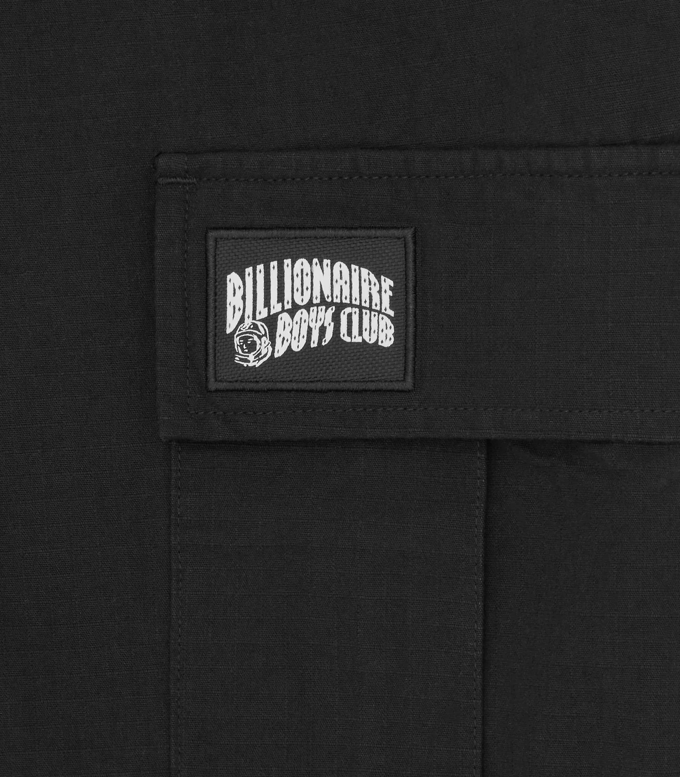 WOVEN PATCH ARCH LOGO CARGO PANT - BLACK - Image 3