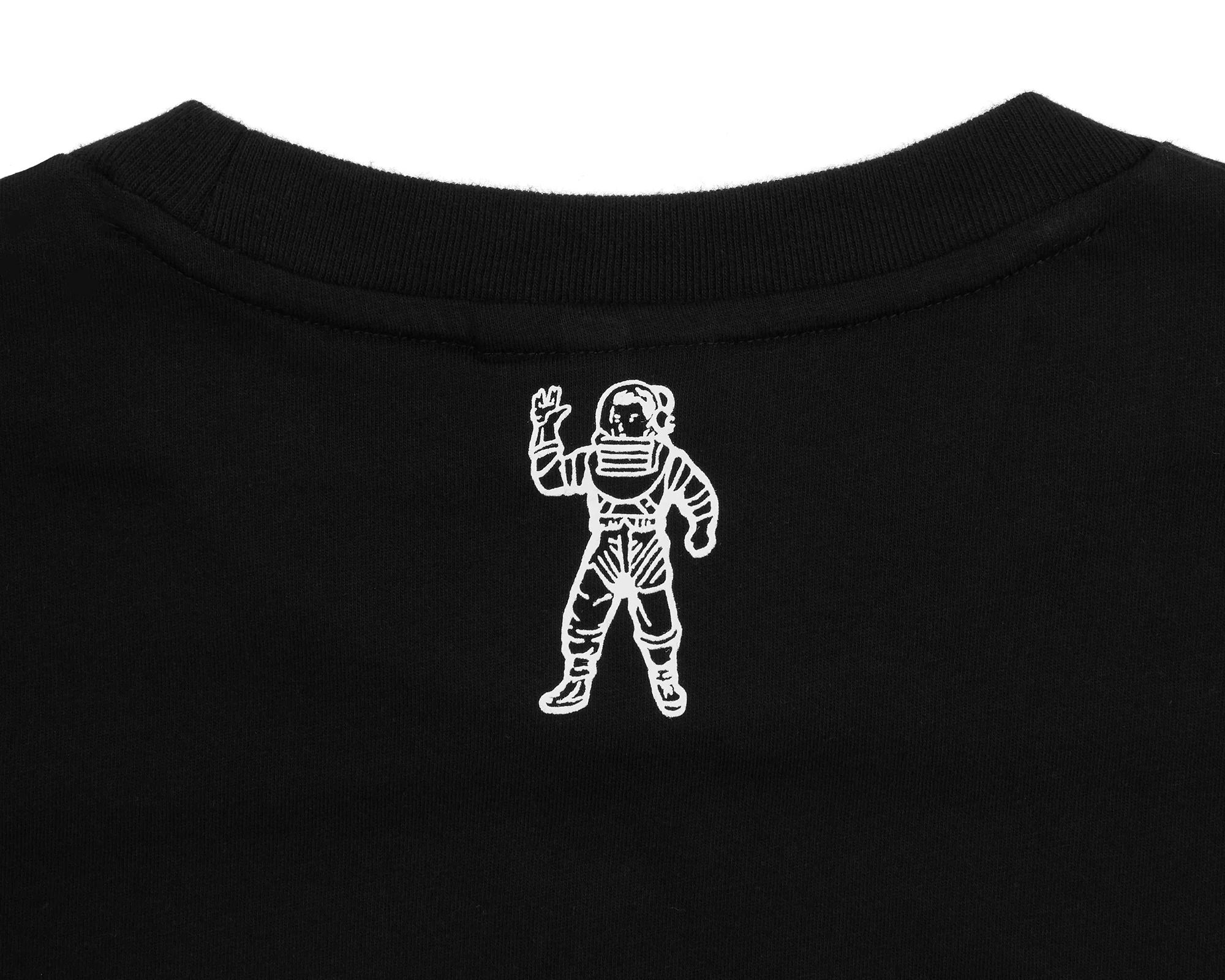WOVEN PATCH ARCH LOGO L/S T-SHIRT - BLACK - Image 4