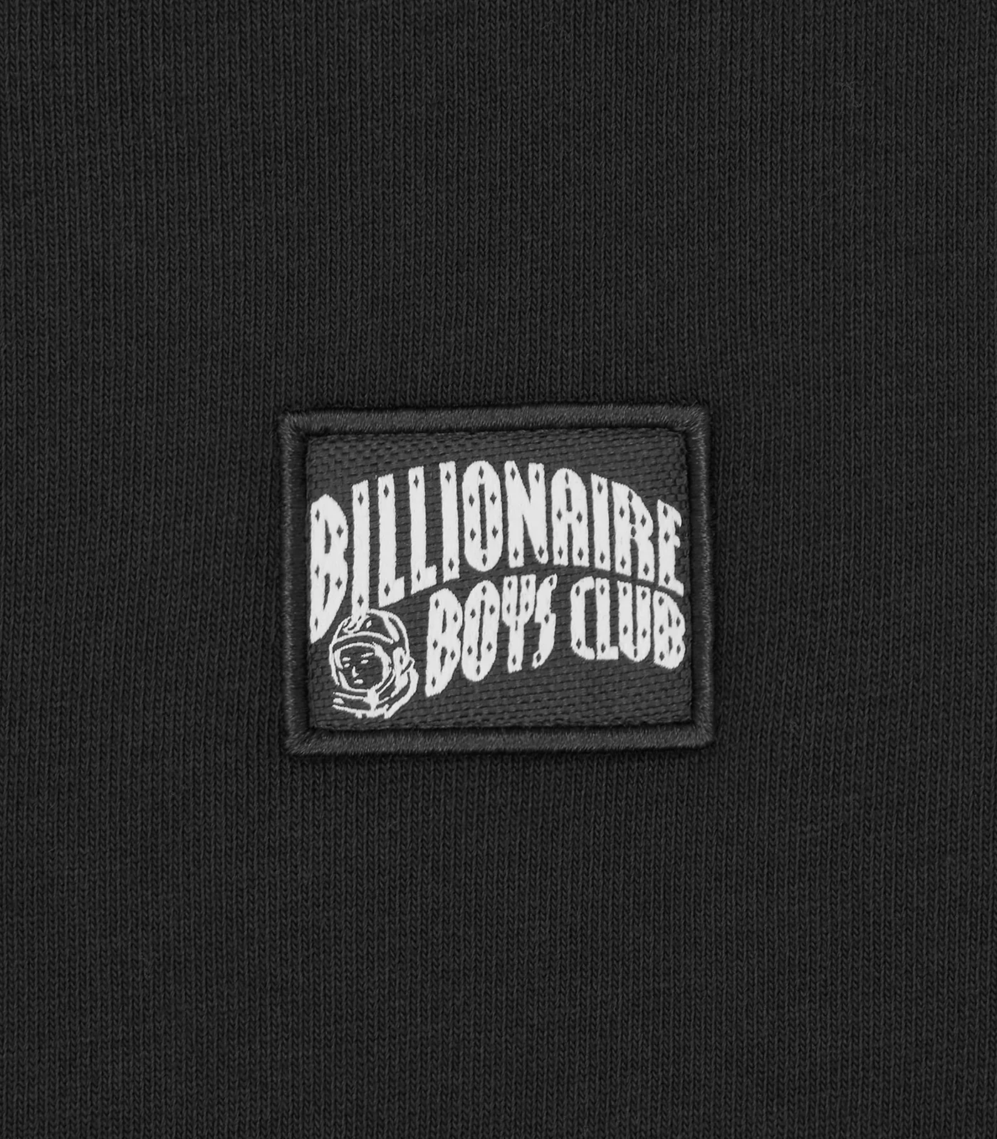 WOVEN PATCH ARCH LOGO RUGBY TOP - BLACK - Image 3