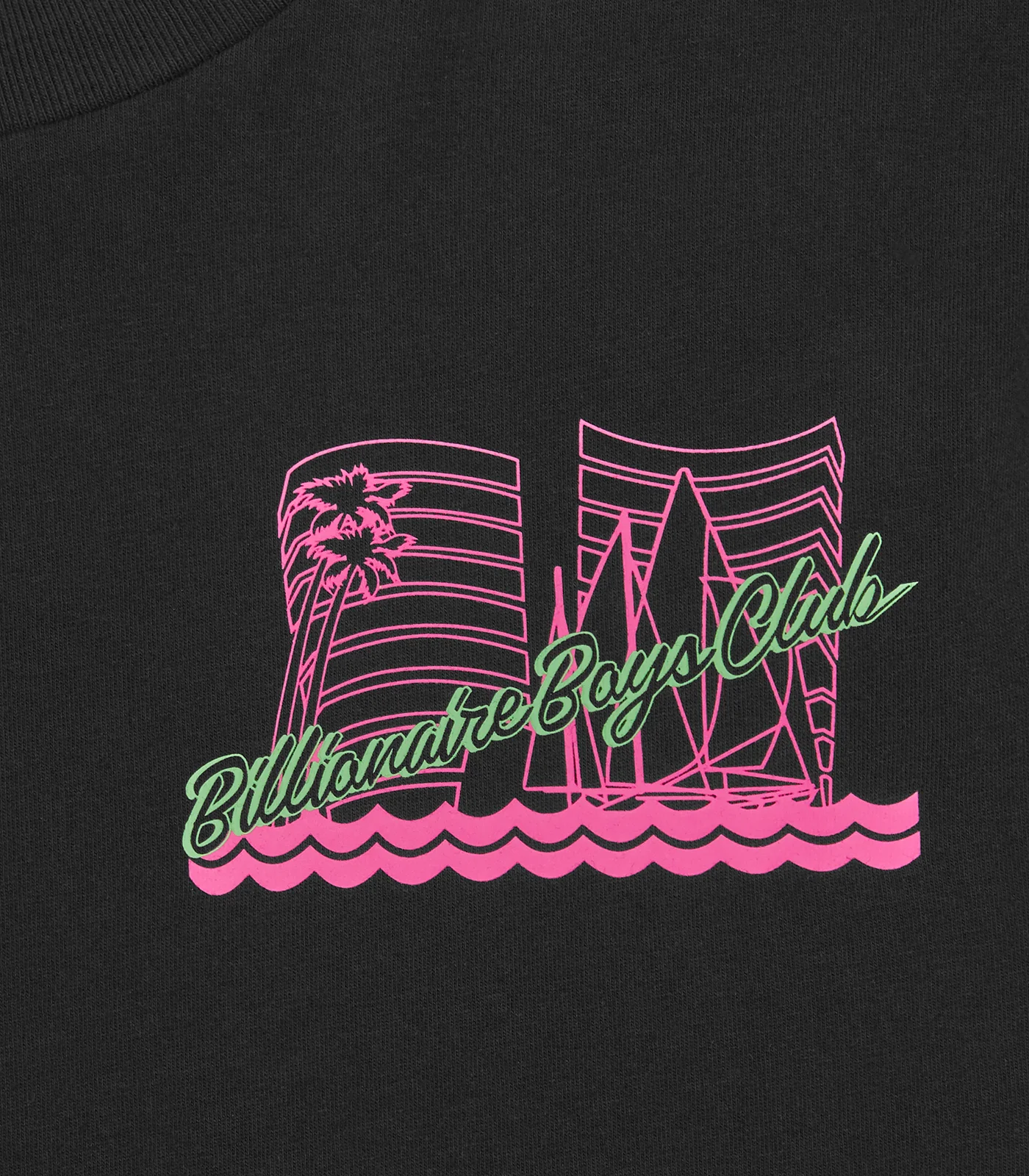 YACHT CLUB LS T-SHIRT - BLACK - Image 3