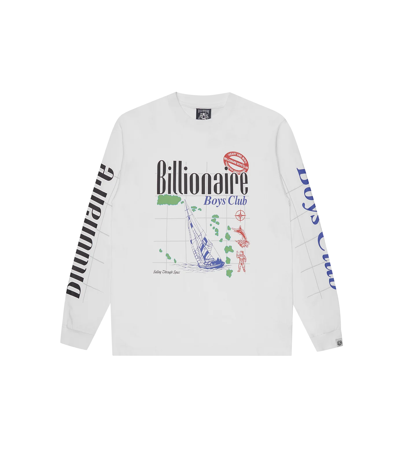 YACHTING L/S T-SHIRT - WHITE