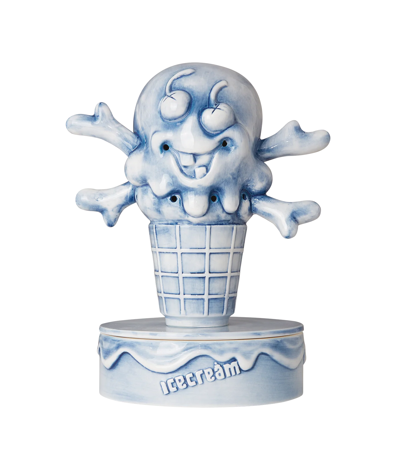 YEENJOY X ICECREAM CONES & BONES INCENSE CHAMBER - BLUE
