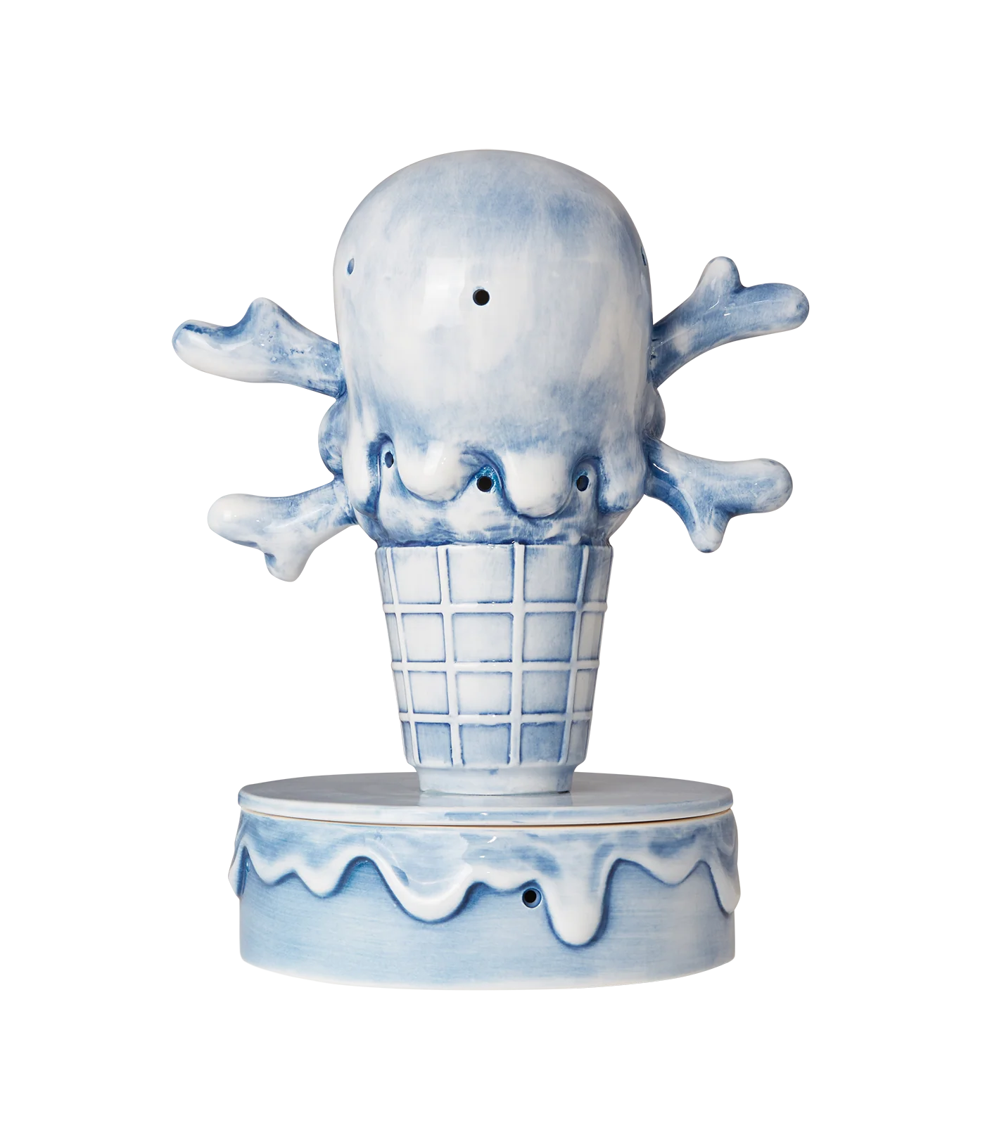 YEENJOY X ICECREAM CONES & BONES INCENSE CHAMBER - BLUE - Image 2